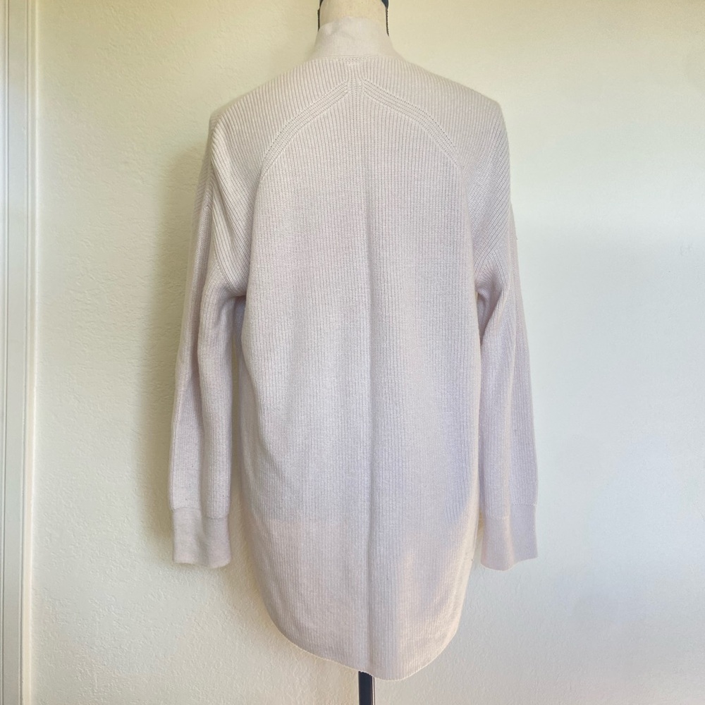 Lululemon Merino Wool-Blend Ribbed Long Wrap Sweater
White Opal Size 2 - Picture 6 of 7